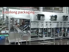 PLC Kontrol 5 Galon Dolum Makinesi Otomatik 220V